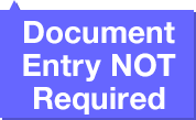 Document Entyr NOT Required